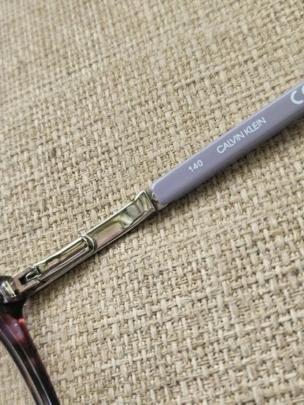 Calvin Klein Eyeglasses Frame Unisex Eyewear Lilac Tortoise CK20508 Glasses